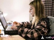 Curious Blonde Teen Tries Lesbian Sex 4/16