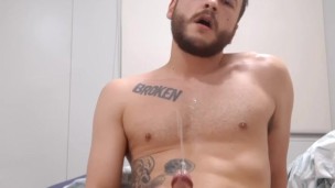 Slow Motion Gigantic Cumshot