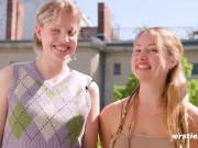 Ersties - Beim Aktzeichnen werden diese beiden Mädels feucht 2/16