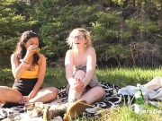 Ersties - Hanna & Jin Take Things Outdoors For a Hot Lesbian Sex Session 12/16