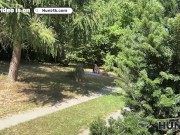 HUNT4K. Rough outdoor sex with a lot of cum between a teen. Hot sex with Vixi Rafi & George Uhl 2/16