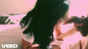 SKINNY MIDGET EBONY BROWN INDIAN INDIA BLOW JOB BBC SUCK AND SWALLOW