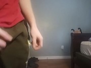 Big Dick fucks pillow and cums 2/16