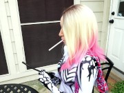 Gwen Stacy's Sexy Smoking