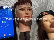 Two Hot Headz get Tounged 14/16