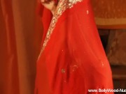 having fun with her own naked body tonight 6/16