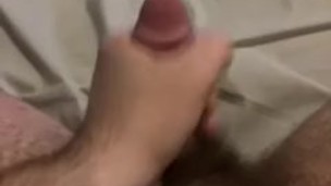 Stroking my little cock for your pleasure ;)