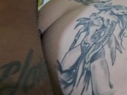 Rebolando  Cachorra Pediu pra Tomar no Cuzinho e Ficou Assim bem aberto depois da gosada 12/16