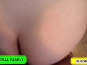 CHUBBY GIRL w COLOSSAL NATURAL TITS TAYLEE WOOD TABOO THREESOME 9/16