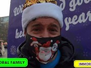 PETITE REDHEAD DOUBLE TEAMED by STEPDAD & STEPSON– SMALL SPANISH GIRL LOVES ROUGH SEX 2/16