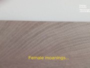 Trabajando en casa oigo a la vecina gimiendo alto y follando por el culo! Disparo una gran corrida