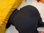 Arab Huge Ass Hot Stepmom Stuck Under My Bed Just Then i see her Big Thick Booty & Masturbat 13/16