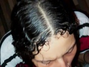 Fodendo a morena gostosa até machucar o útero dela e sair  3/16