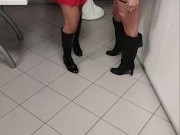 Segretaria e amica fanno le stupide in ufficio 5/16