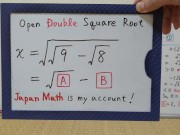 Open Double Square Root.720p[JapanMath](lesbian) 1/16
