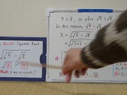 Open Double Square Root.720p[JapanMath](lesbian) 16/16