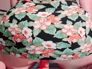 Luiza Borges de Vestidinho Sentando Deliciosamente na Rola 14/16