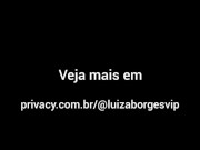 Luiza Borges de Vestidinho Sentando Deliciosamente na Rola 16/16