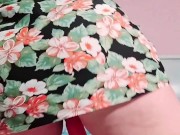 Luiza Borges de Vestidinho Sentando Deliciosamente na Rola 6/16