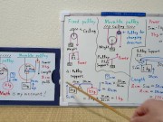 Fixed Pulley and Movable Pulley.720p[JapanMath] 10/16