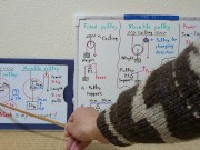 Fixed Pulley and Movable Pulley.720p[JapanMath] 3/16