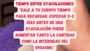 3 CONSEJOS PARA EYACULAR MÁS CANTIDAD