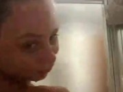 Such a Slut, can't even shower without teasing 1/16