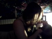 smoking chillin with gf and bestie enjoying my relapse 12/16