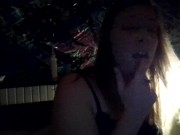 smoking chillin with gf and bestie enjoying my relapse 5/16