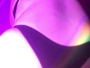 BBW rides dildo in thigh high socks 14/16