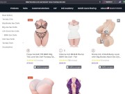 Streamer Murmuriel reviews a doll from Tantaly and rides it until she cums 1/16