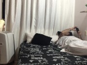 I masturbate thinking about my lover in front of my husband 1/16