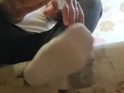 foot slave welcome. going to party and have a place for you 15/16