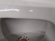 pissing after movie in cinema. beer pissing 11/16