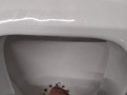 pissing after movie in cinema. beer pissing 13/16