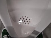 pissing after movie in cinema. beer pissing 2/16