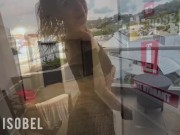 Aussie Kiki Isobel Sucking Cock in Hostel Room 3/16