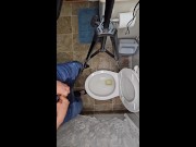 Nerdy Faery Standing Jeans Piss One Handed POV Blooper 14/16