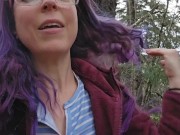 Nerdy Faery Standing Jeans Piss One Handed POV Blooper 6/16
