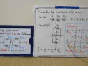 Find the resistance between A and B in the following circuit.720p[JapanMath] 10/16