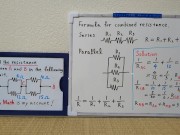 Find the resistance between A and B in the following circuit.720p[JapanMath] 11/16