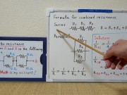Find the resistance between A and B in the following circuit.720p[JapanMath] 15/16