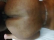 BIG PHAT BOOTY AND WET CREAMY PUSSY BOUNCING BACK ALL OVER GORILLA DICK!!!!!!!! 16/16