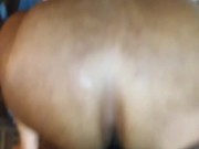 BIG PHAT BOOTY AND WET CREAMY PUSSY BOUNCING BACK ALL OVER GORILLA DICK!!!!!!!! 6/16