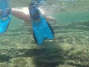 Underwater moments with hot views of my big natural tits and hot pussy 14/16