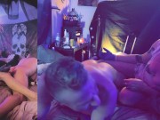 Fisting boyfriend (couple) - Cute blonde fisting his ass - anal fisting 2/16