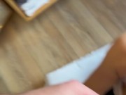 he gives me some cum in the bathroom 4/16