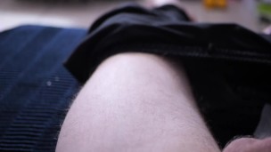 POV - Jerking off my huge cock, listen to my breathing ASMR