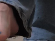 Thank you to all my foot fetish fans iv made this year I'm glad you love my big feet, arches & toes 11/16