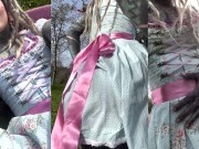 Outdoor fuck in the garden after Octoberfest 3/16